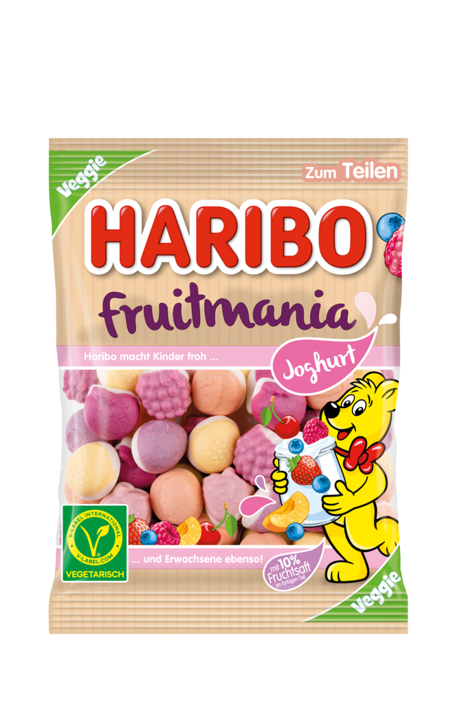 14 160g Bt Haribo Fruitmania Joghurt 