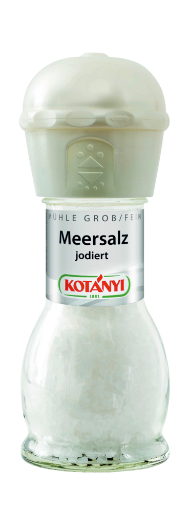 4 97ml Pg Kotanyi Mühle Meersalz jodiert 