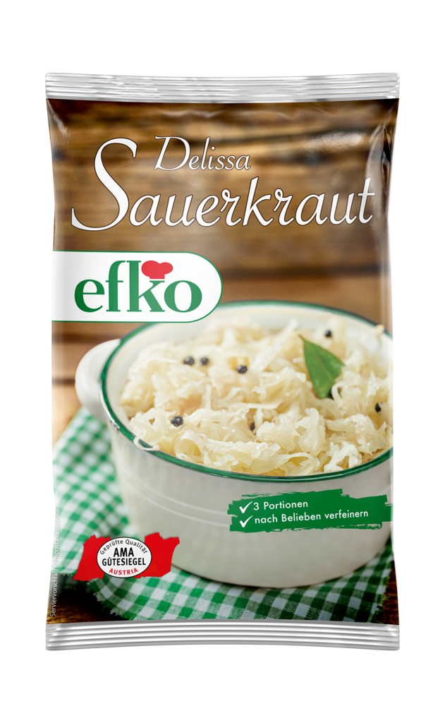 24 500g Pg Efko Delissa Sauerkraut 