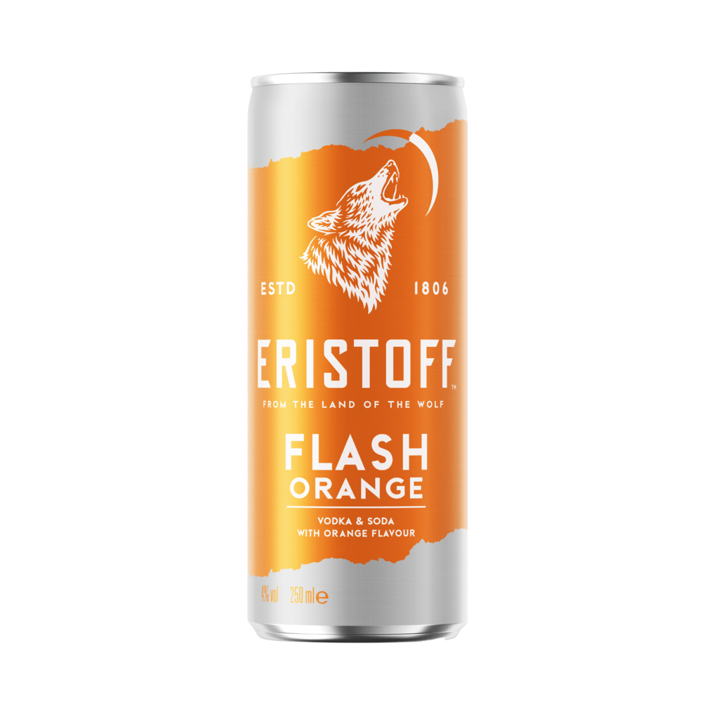 12 0.25l Ds Eristoff Flash Wodka Soda Orange 4% EWP 