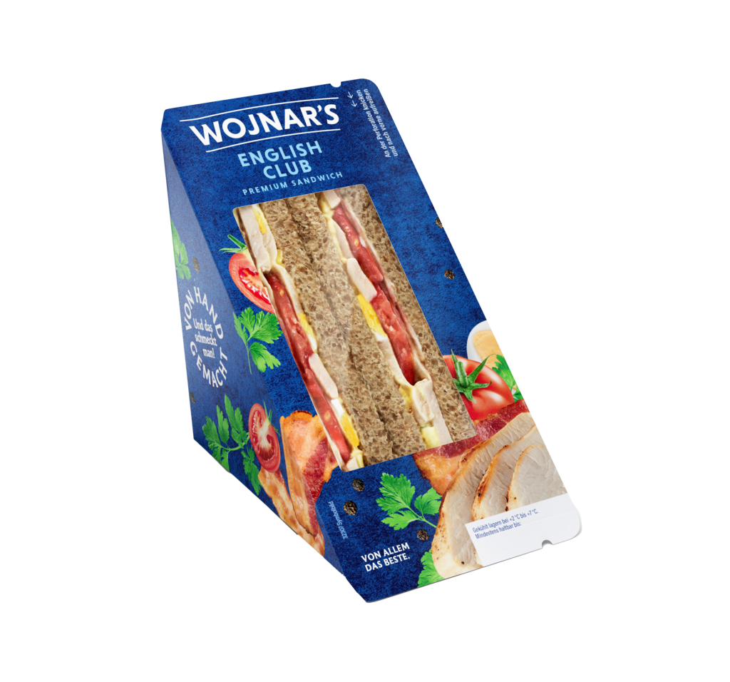 4 170g Pg Wojnar's Premium English Club Sandwich 