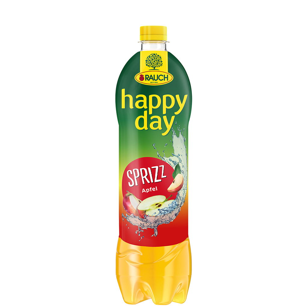 6 1.00l Fl Rauch Happy Day Apfel Sprizz PET EWP 