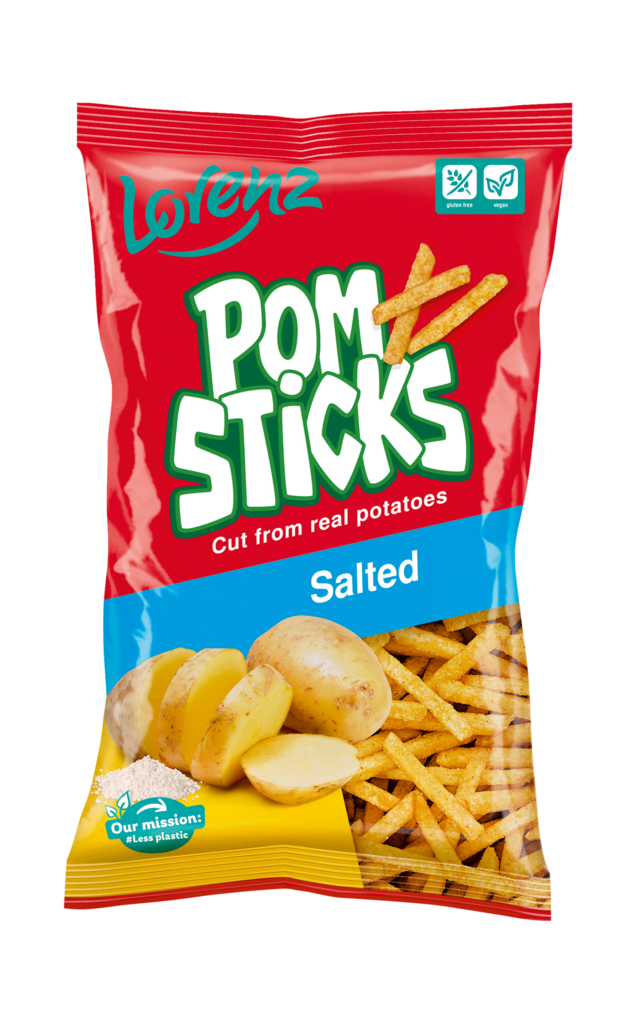 12 100gr Bt Lorenz Pomsticks Salz 