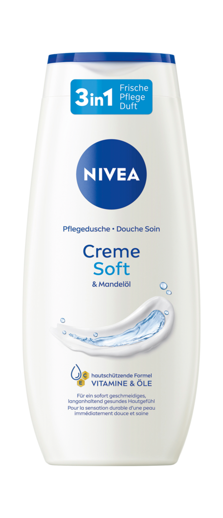 6 250mlFl Nivea Pflegedusche Creme Soft 