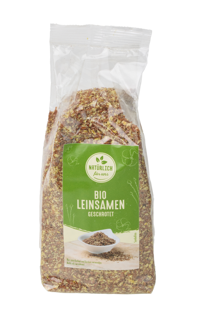 10 250g Bt Natürlich für uns BIO Leinsamen 