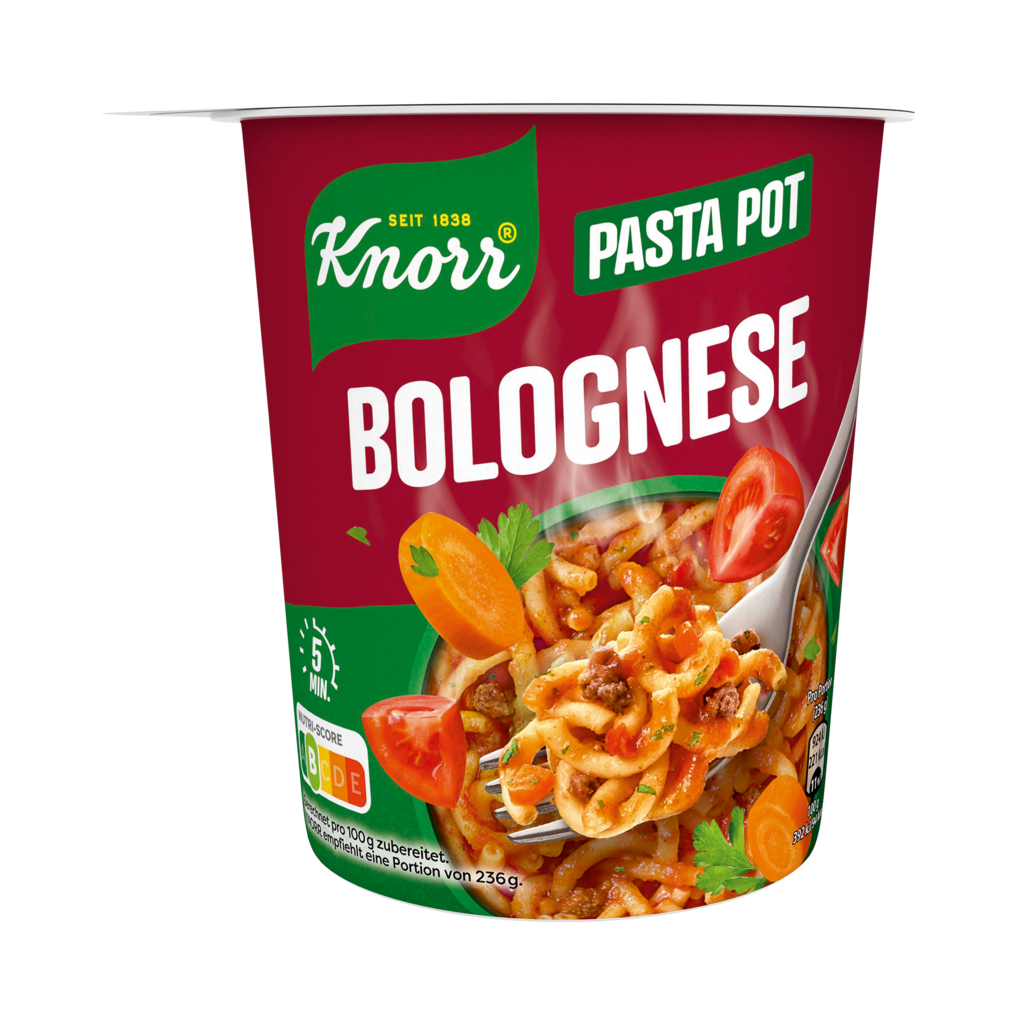 8 60g Pg Knorr Snackbecher Bolognese 