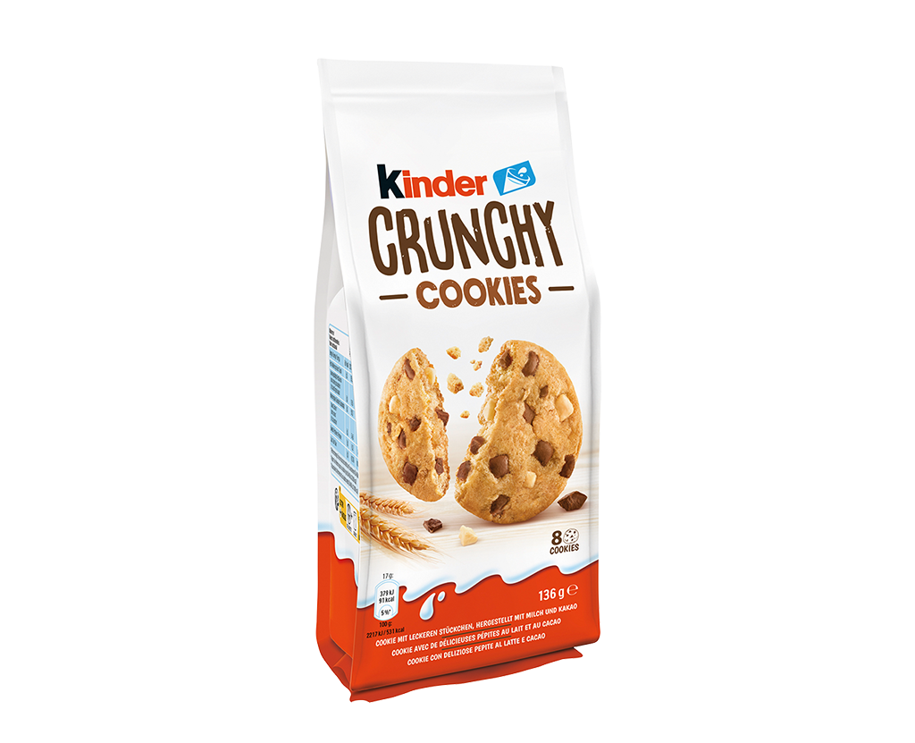 15 136g Pg Ferrero Kinder Chrunchy Cookies 