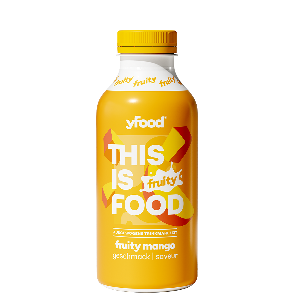 6 0.50l Fl yfood Trinkmahlzeit Fruity Mango 