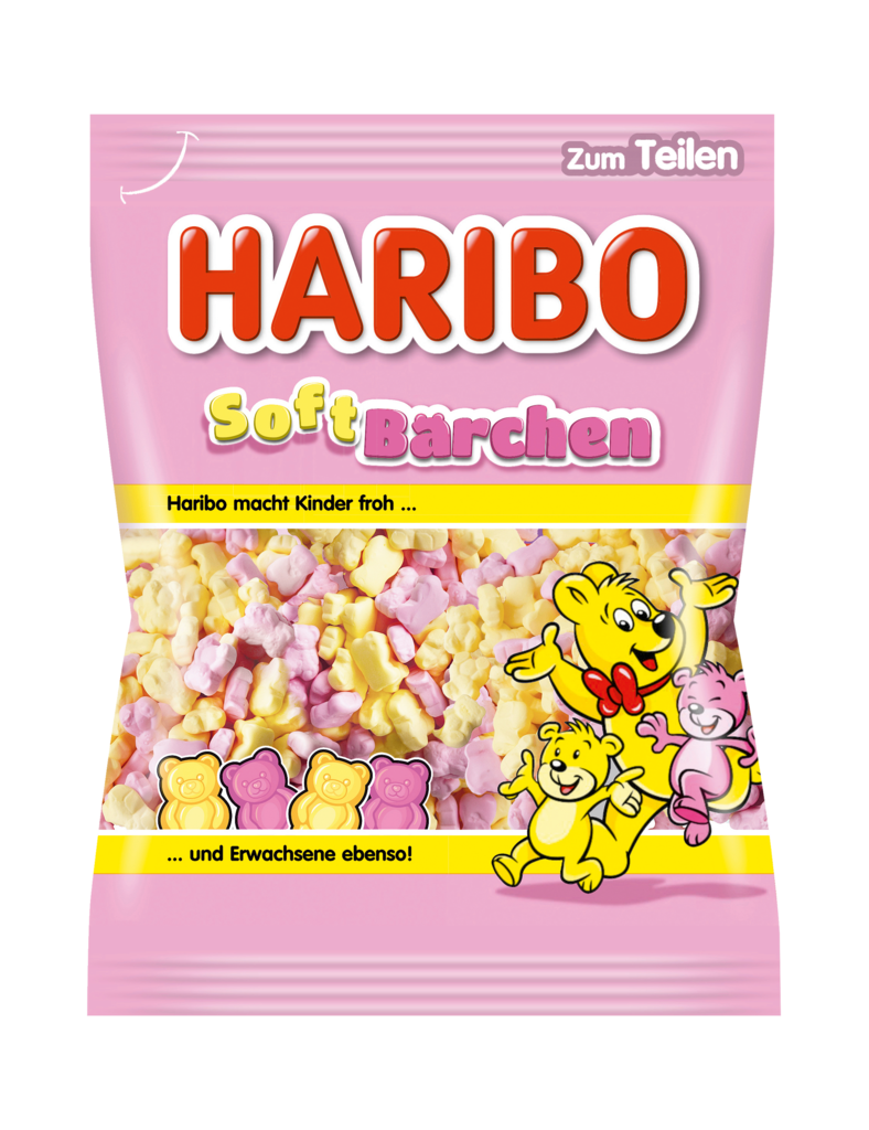 10 175g Bt Haribo Softbärchen  
