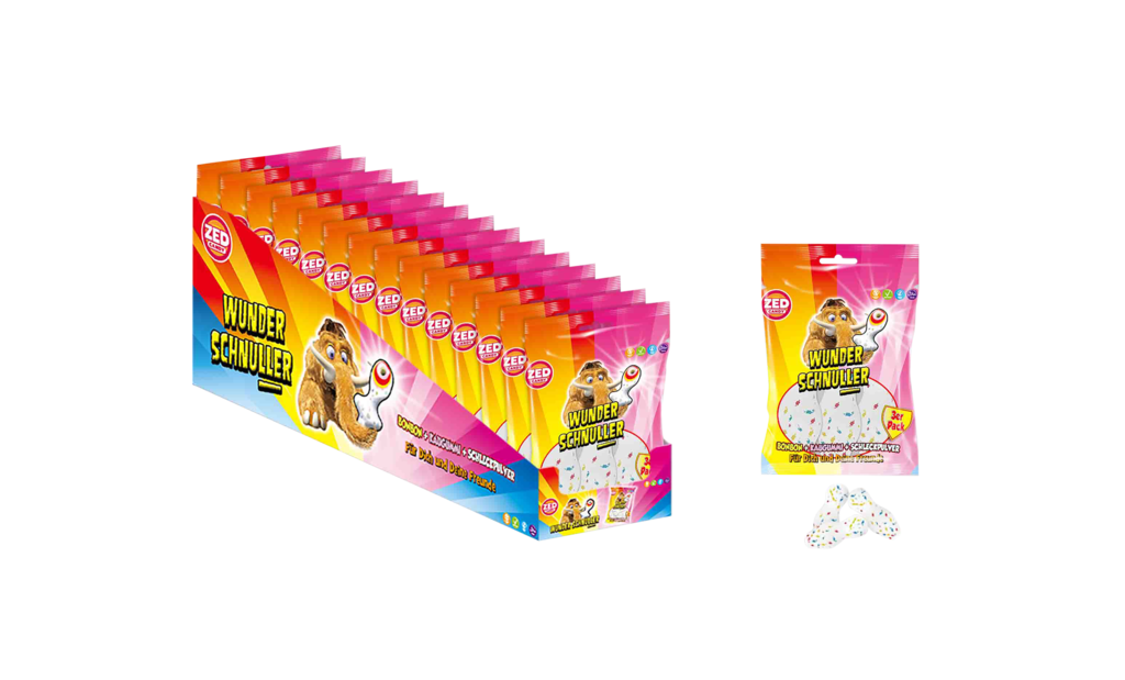 14 72g Pg ZED Candy Wunderschnuller 3er Pack  