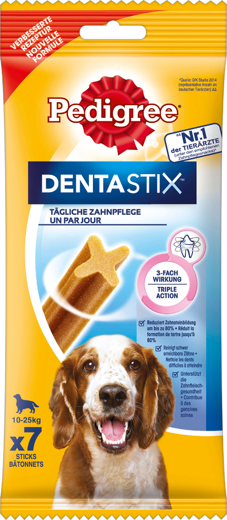 10 180g Pg Pedigree Dentastix Med 