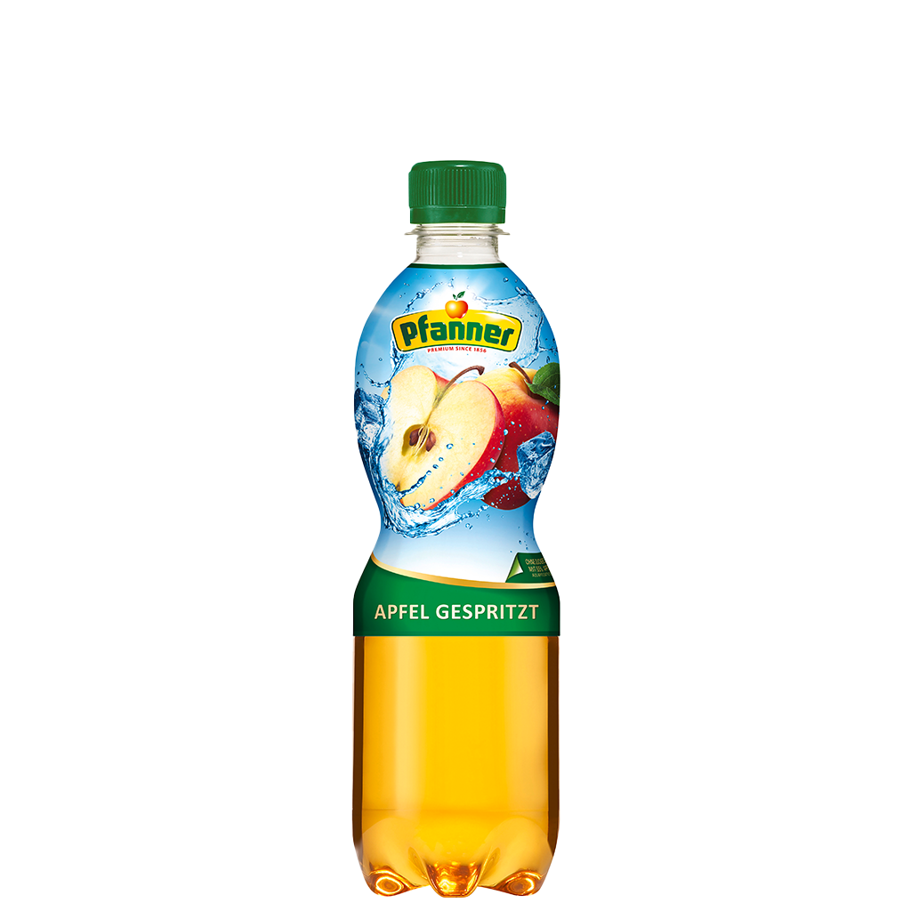 12 0.50l Fl Pfanner Apfelsaft gespritzt PET EWP 