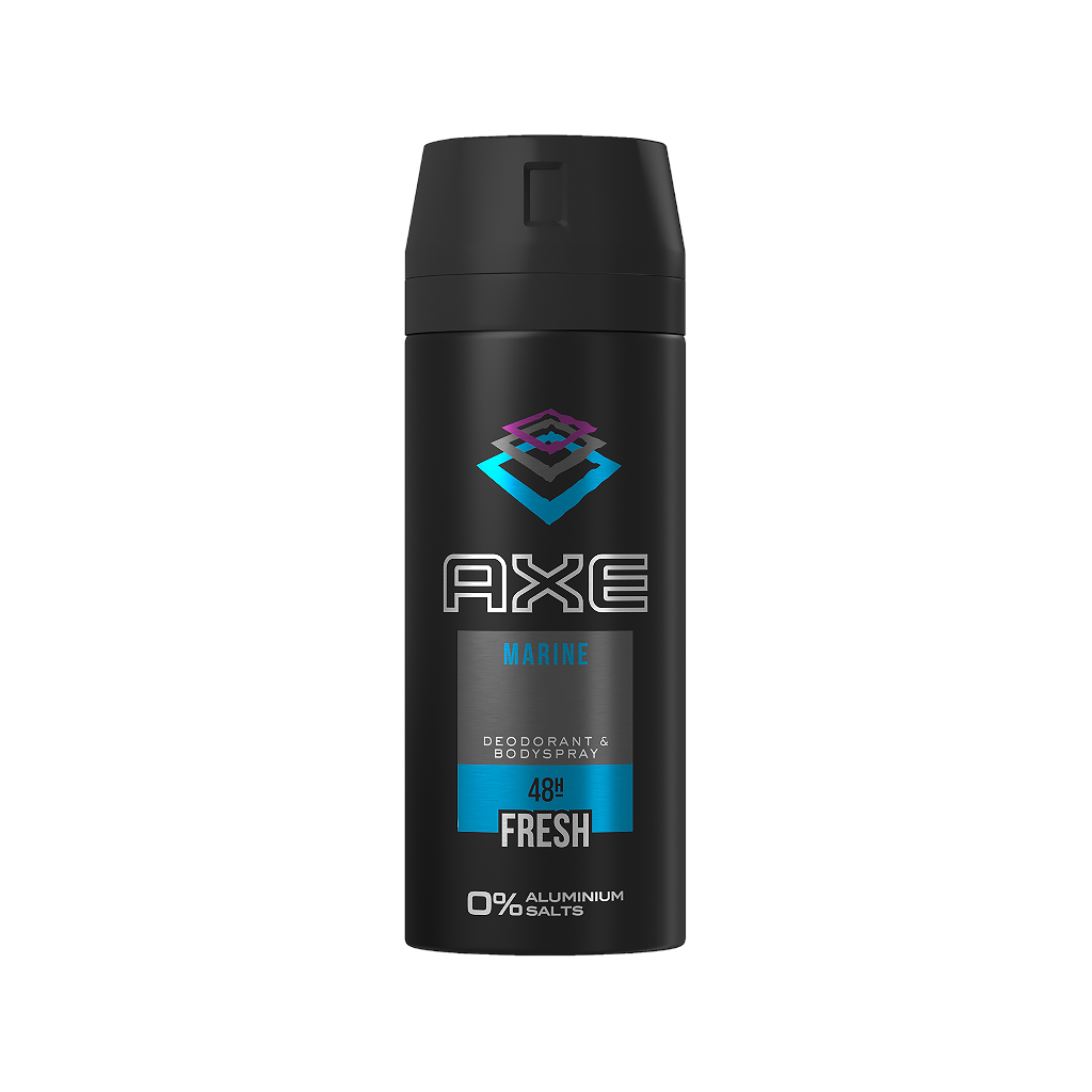6 150ml Ds AXE Bodyspray Marine 