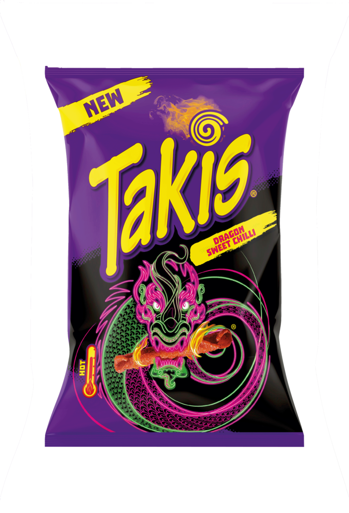 18 100g Pg Takis Dragon Sweet Chilli  