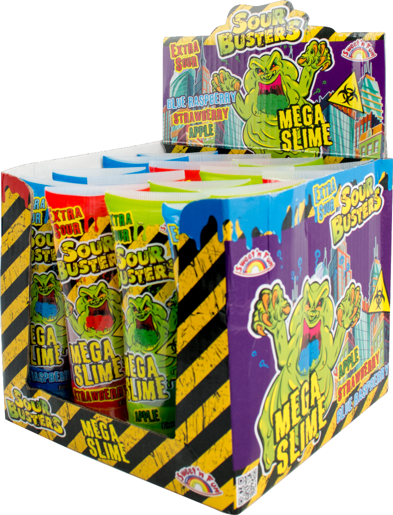 16 55ml Pg Sour Busters Candy Gel 