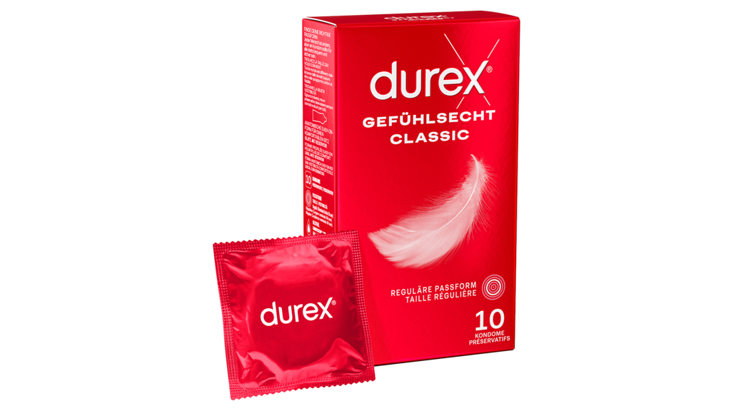 6 10St Pg Durex Kondom Gefühlsecht 