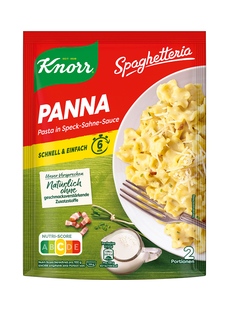 9 163gr Bt Knorr Spagh. Pasta alla Panna 