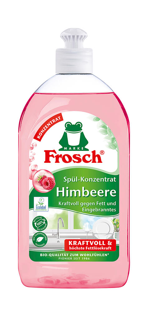 8 500ml Fl Frosch Spül Konzentrat Himbeere  