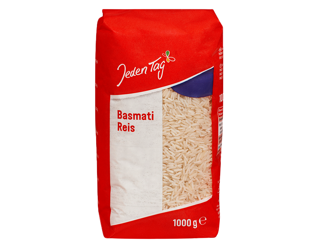 10 1.00kg Pg Jeden Tag Basmati Reis 