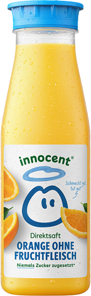1 0.33l Fl Innocent Direktsaft Orange ohne Fruchtfleisch PET EWP 