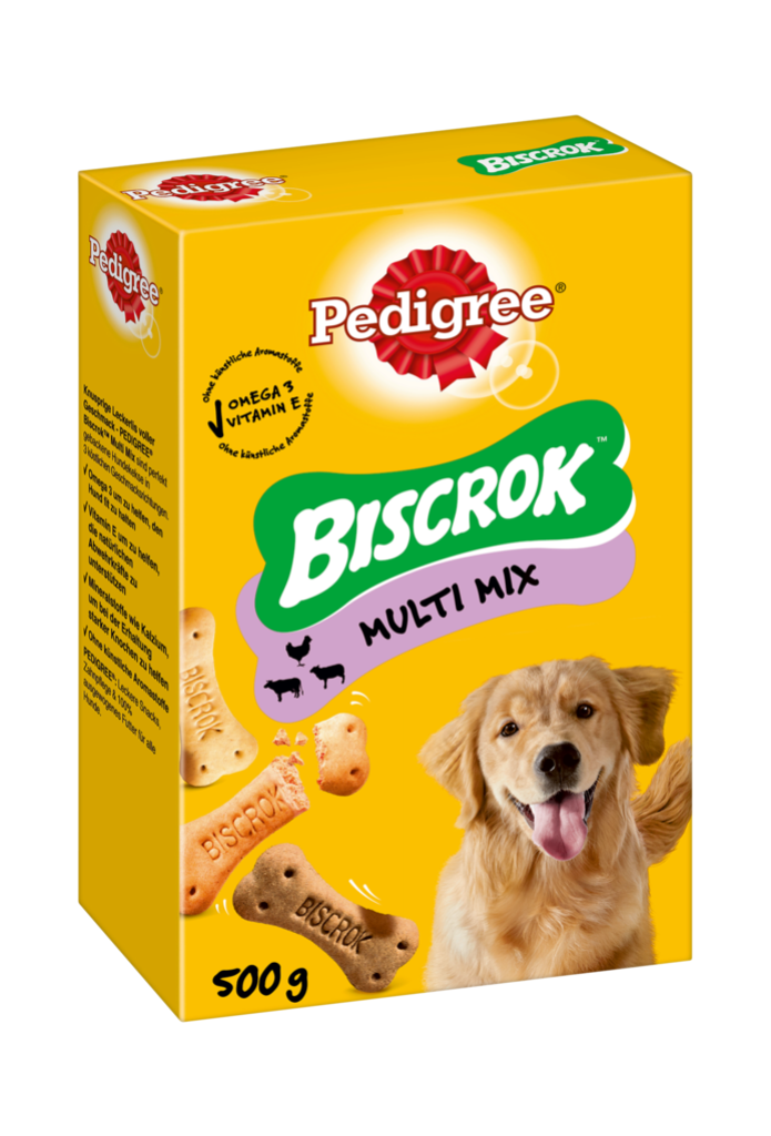 6 500g Pg Pedigree Hundefutter  Biscrok Kauhappen 