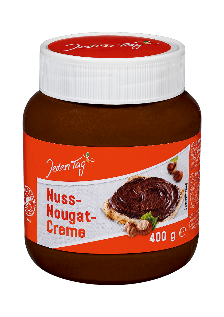 12 400g Gl Jeden Tag Nuss-Nougat-Creme 