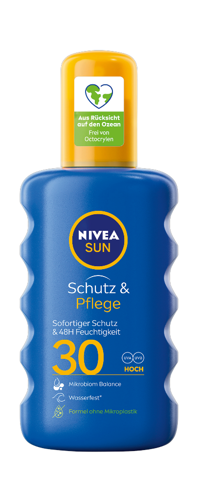 6 200ml Fl Nivea Sun Sonnenspray LF 30 