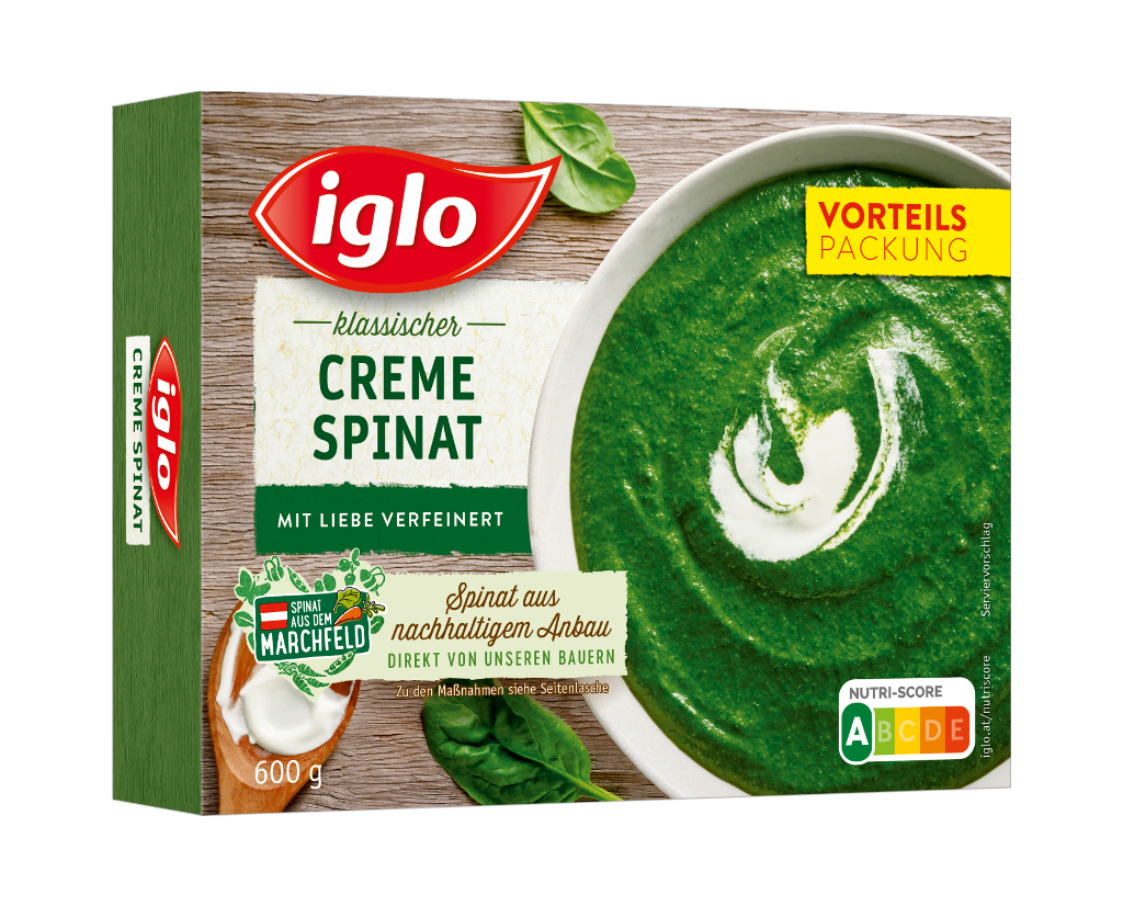 10 600gr Pg TKK Iglo Cremespinat 