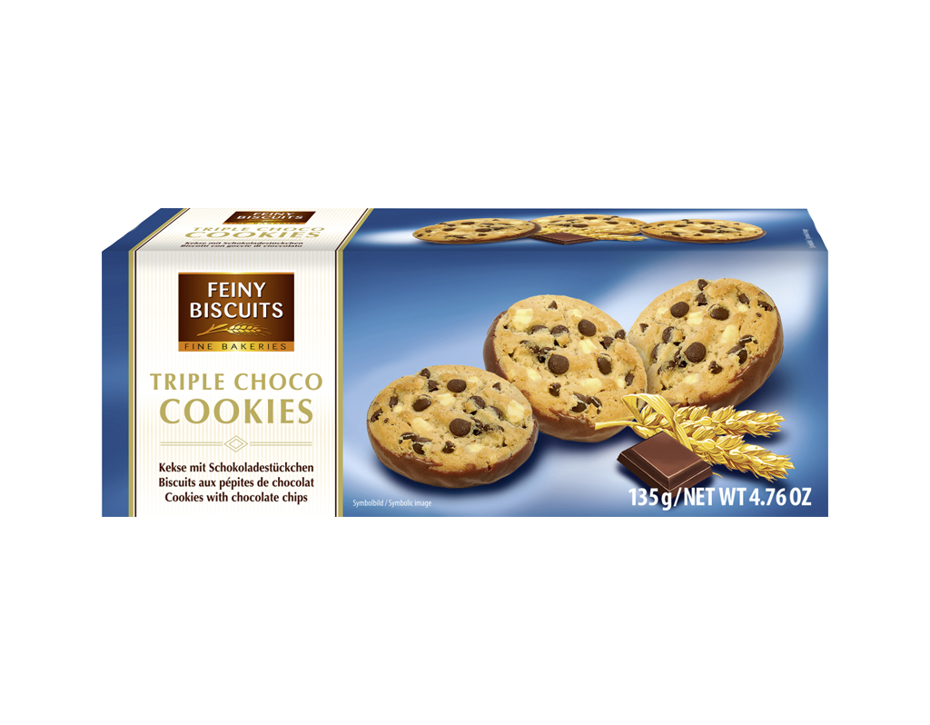 20 135g Pg Feiny Biscuits Kekse mit Schokoladenstückchen  