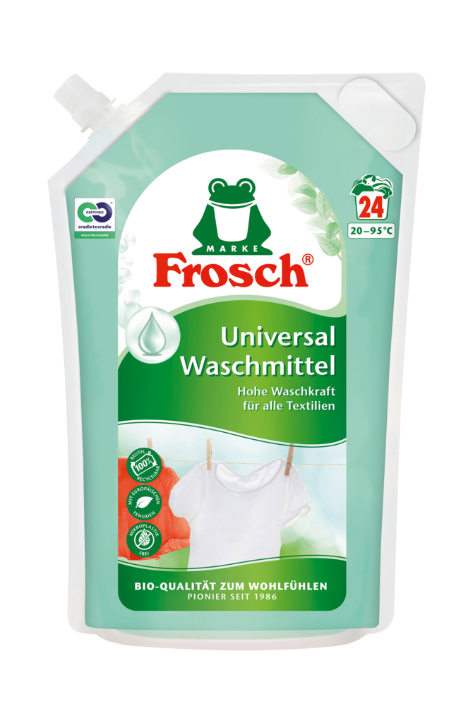 5 1.50l Bt Frosch Universal Waschmittel 22WG 