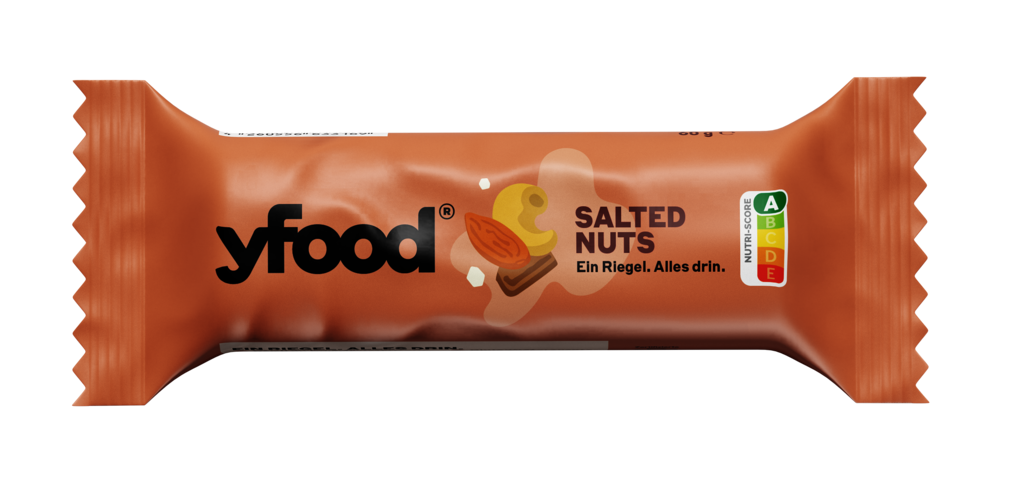 12 60g Pg yfood Bar Salted Nuts 
