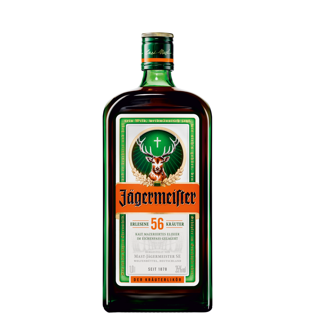 6 1.00l Fl Jägermeister 35% 