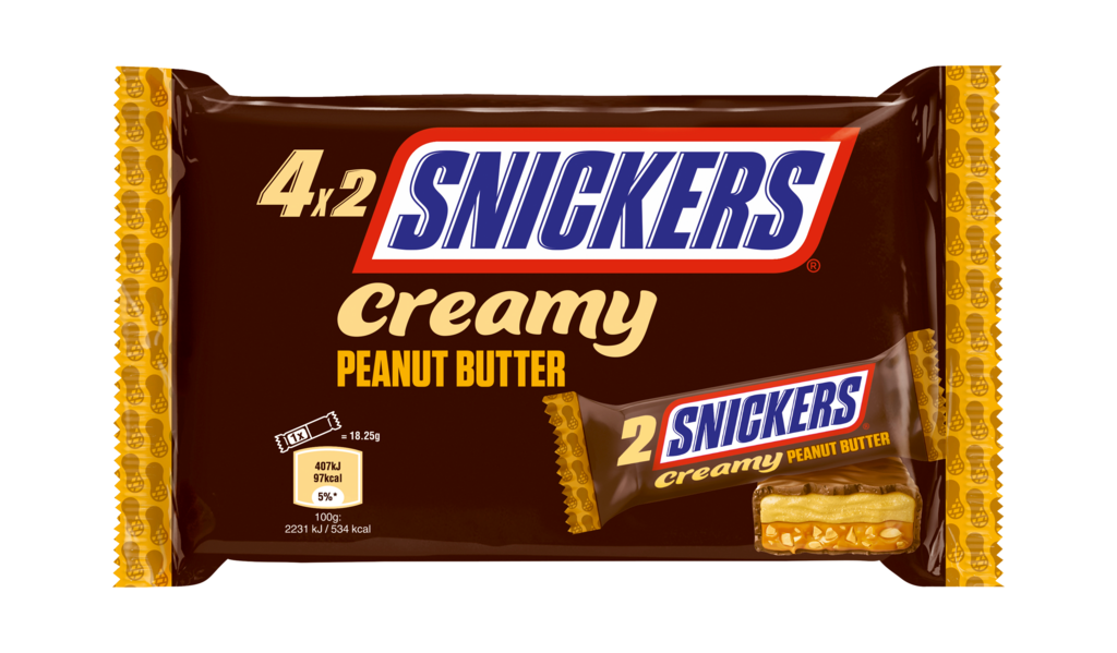 18 146grPg Snickers Creamy Peanut Butter 4er 