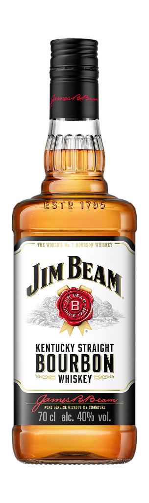 6 0.70l Fl Jim Beam White 40% 