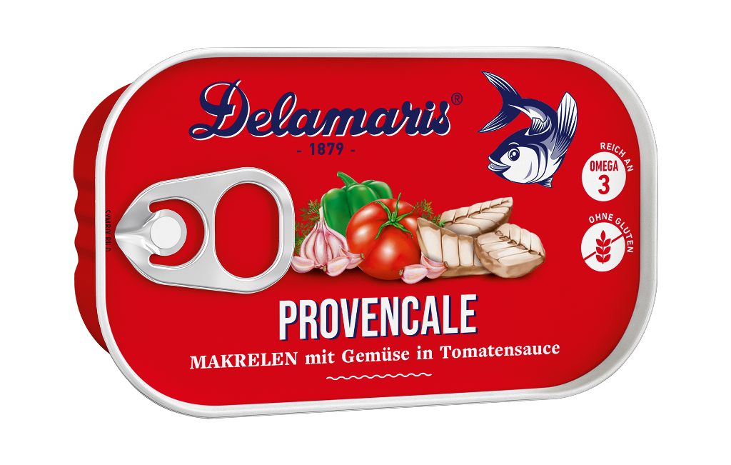 14 125gr Ds Delamare Makrelen Provencale 