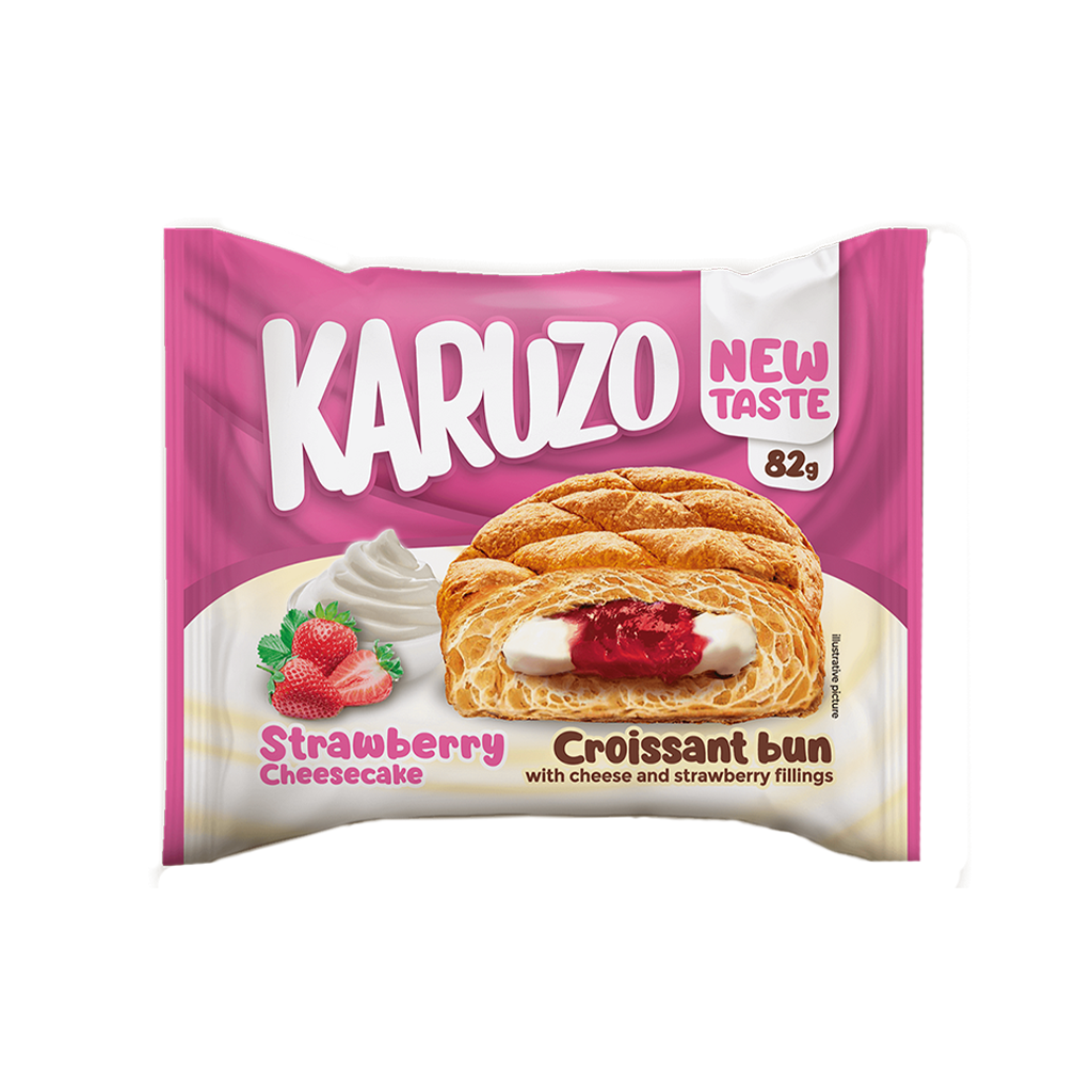 24 82g Pg Karuzo Croissants Strawberry Cheesecake 