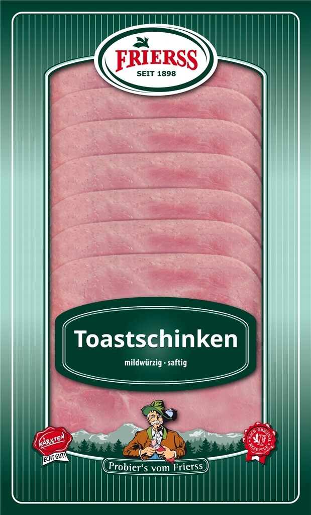 5 100gr Pg Toastschinken geschnitten 