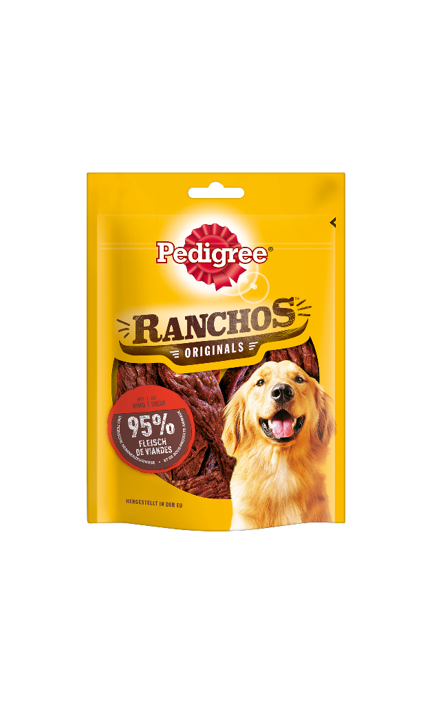 7 70gr Bt Pedigree Snacks Ranchos Rind 