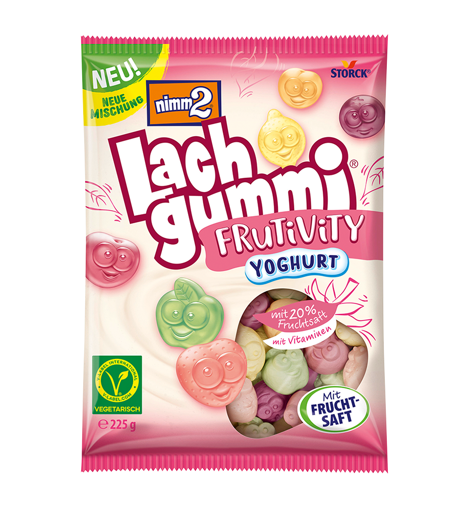 12 225g Pg Nimm2 Lachgummi Yoghurt  