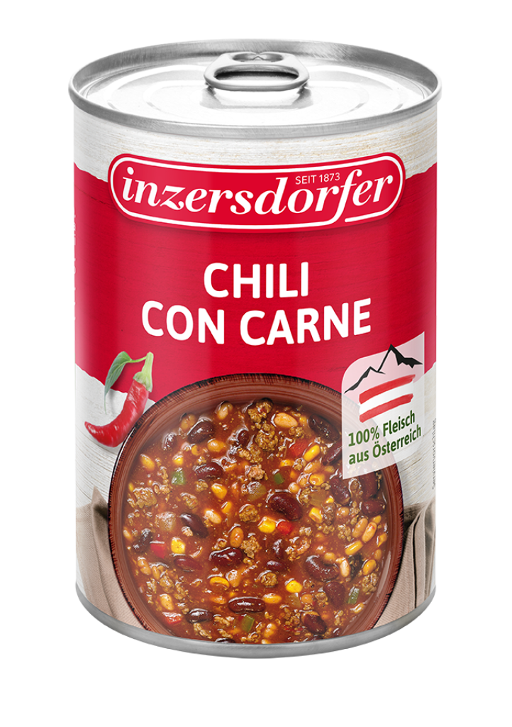 6 400gr Ds Inzersdorfer Chili Con Carne 