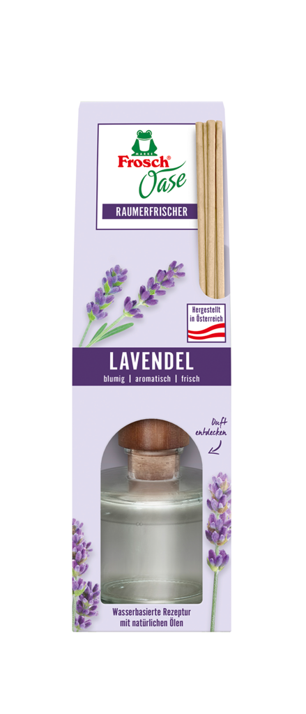 6 90ml Pg Frosch Oase Raumerfrischer Lavendel 