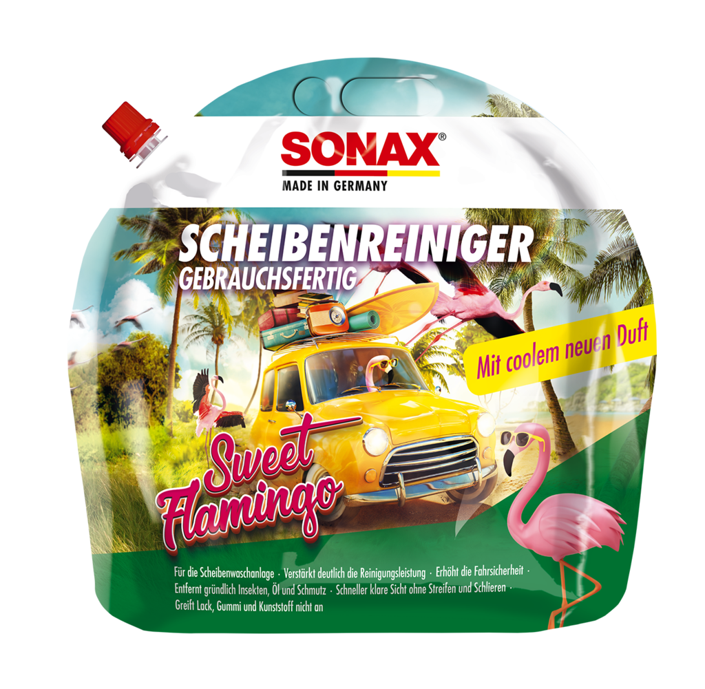 4 3.00l Bt Sonax ScheibenReiniger gebrauchsfertig Sweet Flamingo 