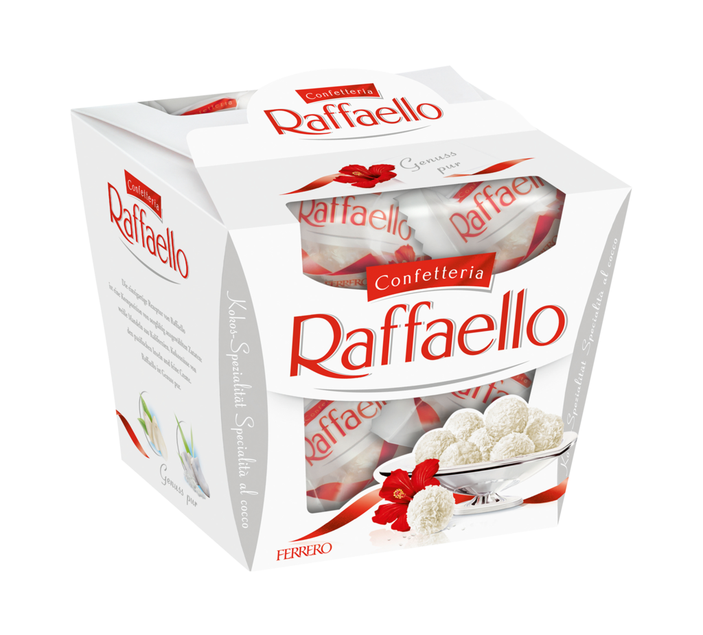 6 150g Pg Ferrero Raffaello T15 