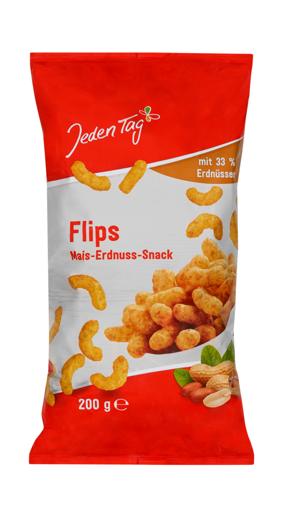 12 200g Bt Jeden Tag Flips Mais-Erdnuss 