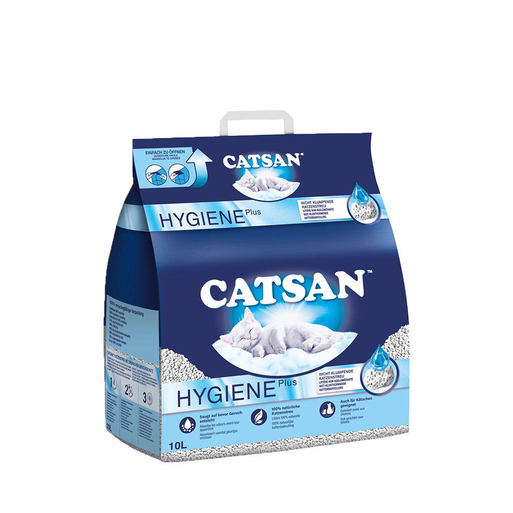 1 10l Pg Catsan Katzenstreu Hygiene 