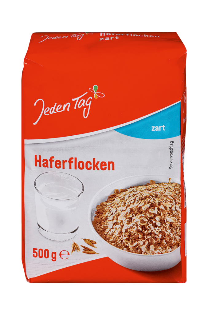 15 500g Pg Jeden Tag Haferflocken zart   