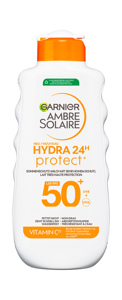 6 175ml Fl Garnier Ambre Solaire Sonnenmilch LSF 50 
