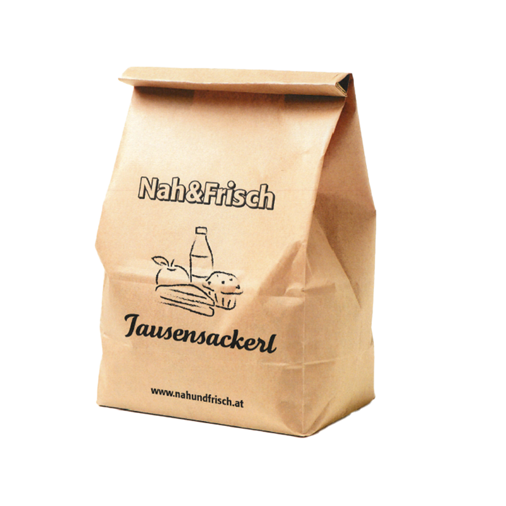 500 1St Ro Nah und Frisch punkt Jausensackerl 50g/qm  