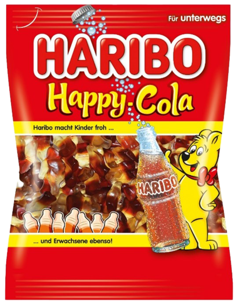 30 100g Bt Haribo Happy Cola 
