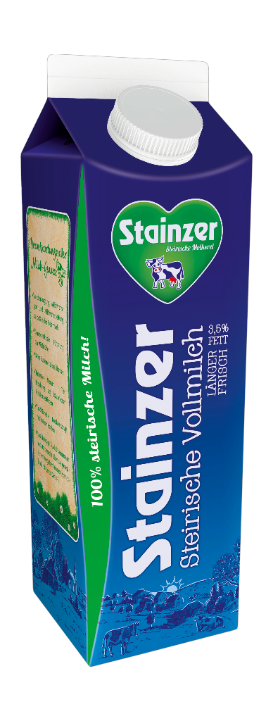 12 1.00l Pg Stainzer Vollmilch 3,5% 
